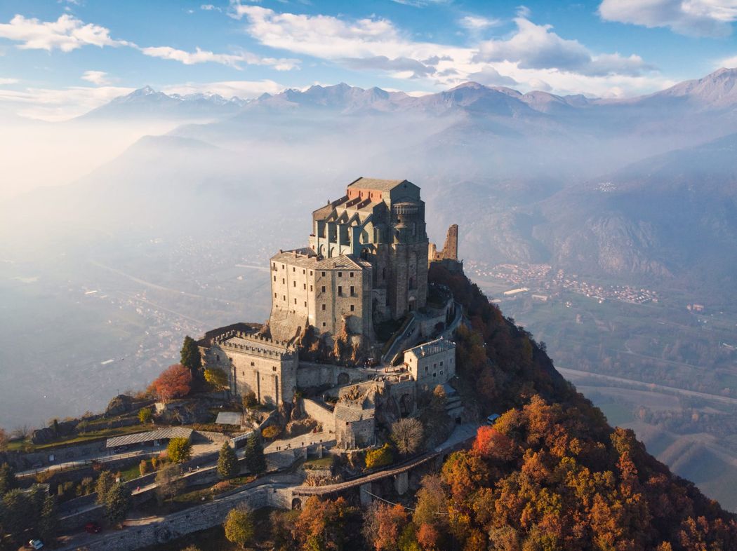 Sacra di San Michele: l'abbazia de “Il nome della rosa”