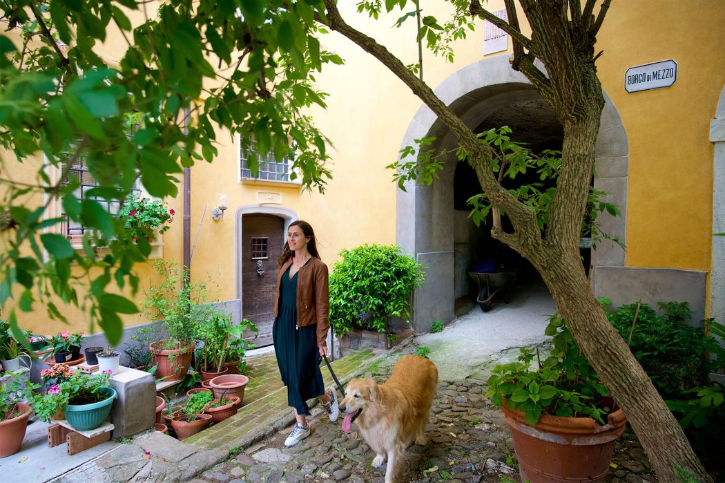 Between villages and vineyards of the Ligurian hinterland